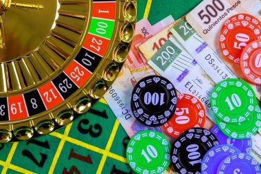 Blackjack shoe game in progress with dealer and players